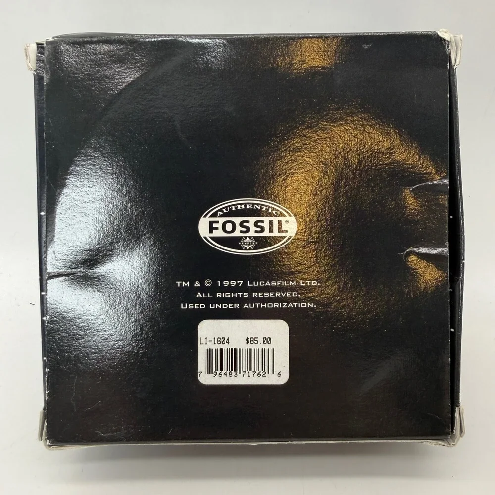 Fossil Watch Men OS Black Star Wars Darth Vader LI-1604 Limited Edition 1997